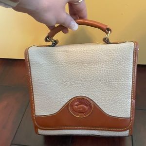Dooney & Bourke Cream and Tan Vintage purse